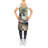 No Pattern Bib Apron