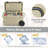 Costway 75 Quarts Ice Chest with wheels-93668826