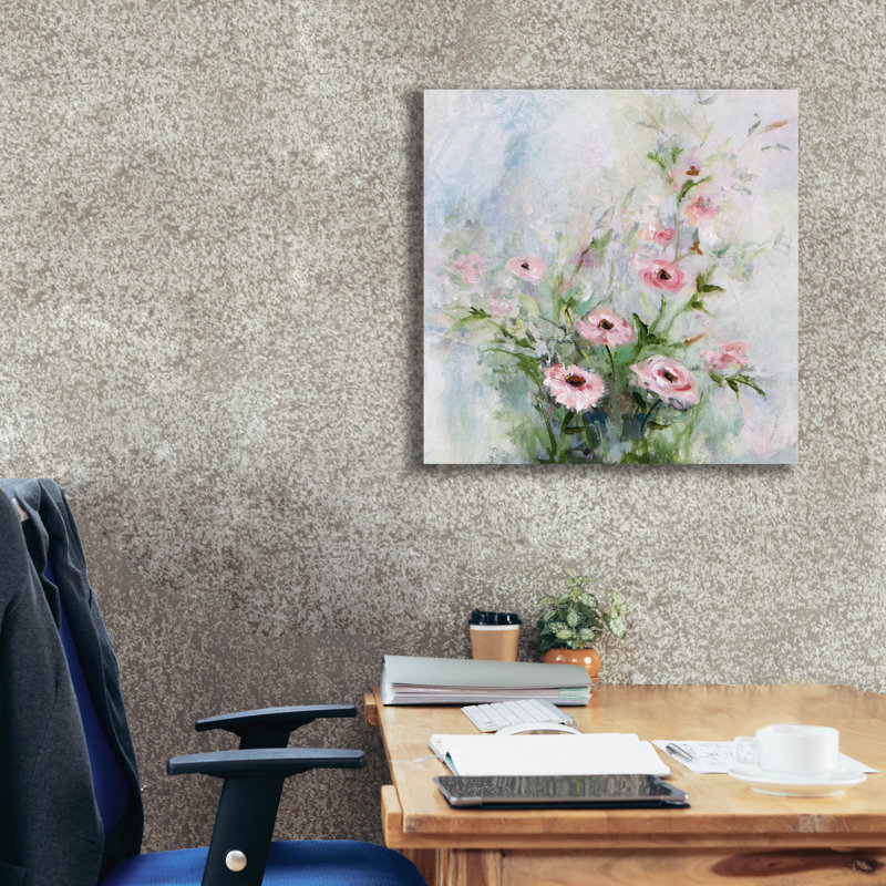 Toile épique Graffiti «Garden Secrets 3» par Karen Hale, 26 po x 26 po, H 26 po x l 26 po