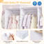 Armoire modulaire pour bébé de 13 cubes avec garde-robe et étagères ouvertes pour les vêtements, blanche-775470360