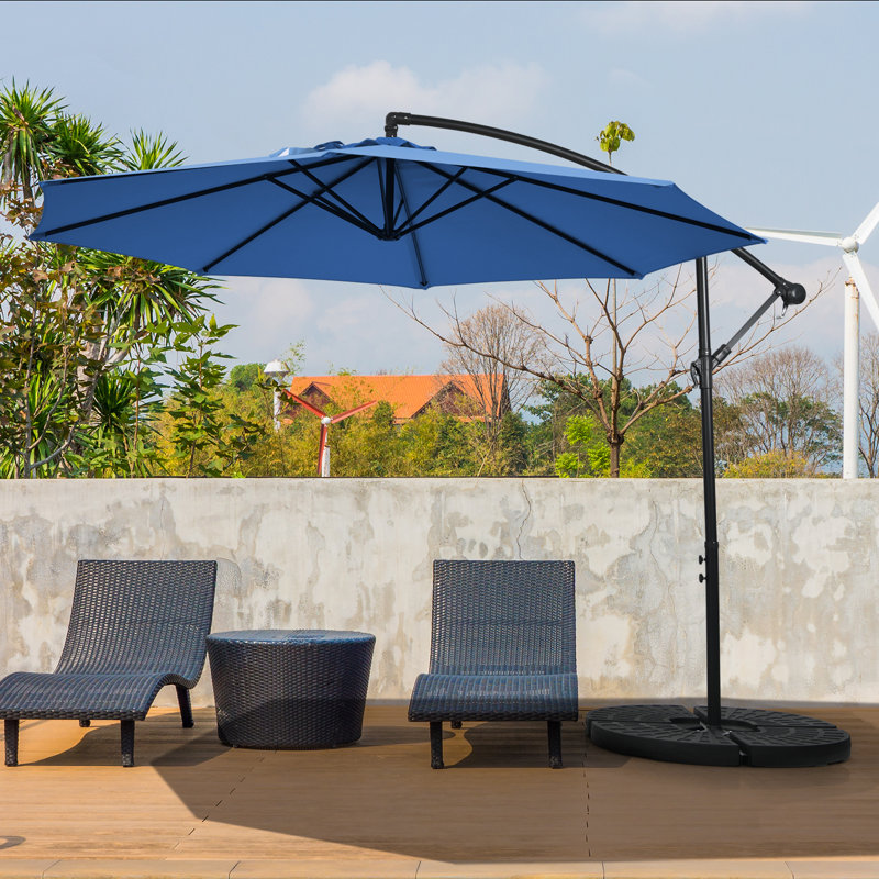 Parasol en porte-à-faux 120 po Rollinsville, Marine
