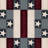 Leksi American Patchwork Patriotic Area Rug-1170894575