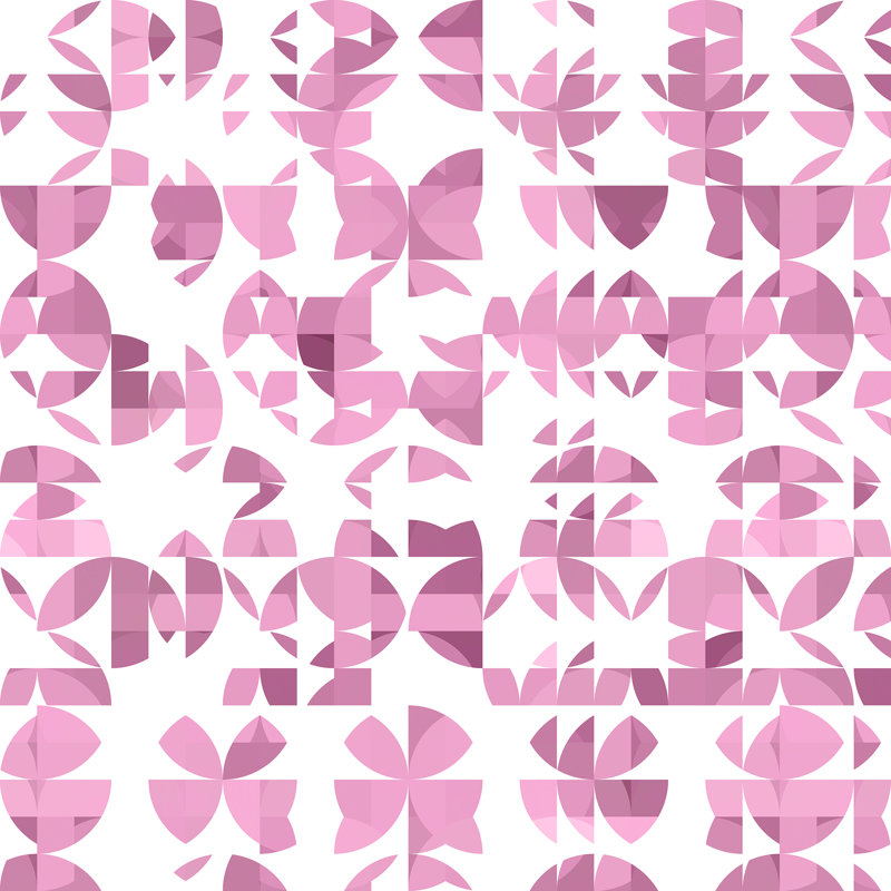 Panneau de papier peint Succulent, Rose, L 1 pi x L 2 pi