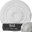 20 médaillons de plafond Alexa de 20 1/2 po x P 1 7/8 po (convient aux auvents jusqu'à 2 7/8 po)-28580406