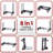 Joseth Metal Bar Cart