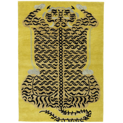 Tapis oriental en tigre tibétain Nykeema
