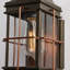 Lanterne murale d'extérieur en verre grainé Dallas-22407071
