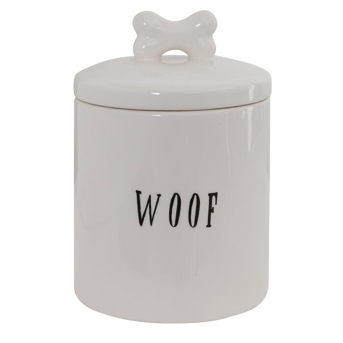 Winston Porter Woof 1 lb Pet Treat Jar & Reviews | Wayfair
