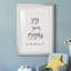 Say Your Prayers - Art textuel avec cadre photo-460292297-460292308