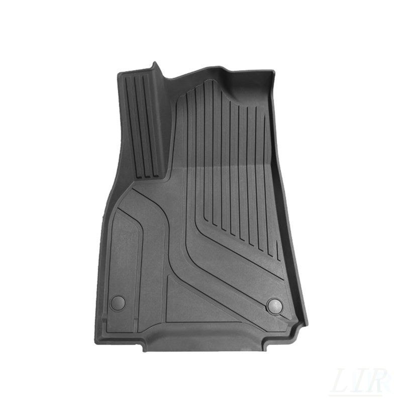 Tapis de sol sur mesure pour 2023 Tesla Model Y, matériau TPE durable et non toxique, protection contre les intempéries et facile à nettoyer