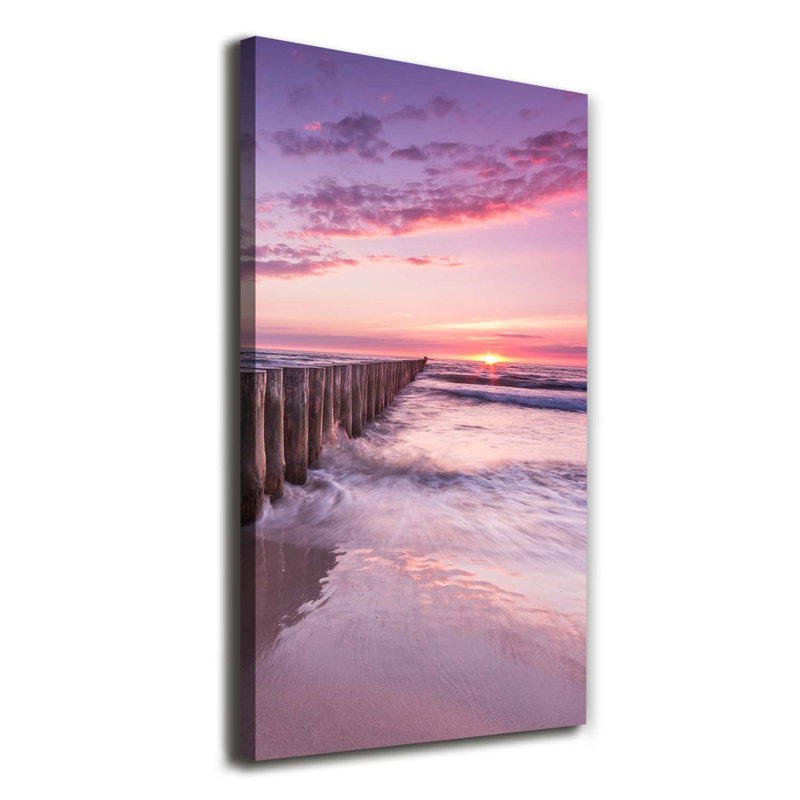 Breakwater - Wrapped Canvas Print