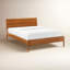 Lit plateforme en bois massif Benicio-754249298