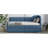 Twin Size L-Shaped Corduroy Daybed,Upholstered Bed Frame With  2 Storage Drawers,Blue-1201596773