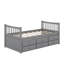 Twin Size Daybed With Drawers And Trundle-760228760