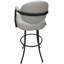 Tabouret de comptoir pivotant 26 po Weger-1103975593-1134846816