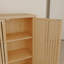 Armoire de rangement multi-scène à grande capacité avec fabrication en bambou durable et tablettes polyvalentes pour l'organisation à la maison
