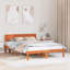 Vidaxl Bed Frame With Headboard Solid Pine Wood-113970909-113970907