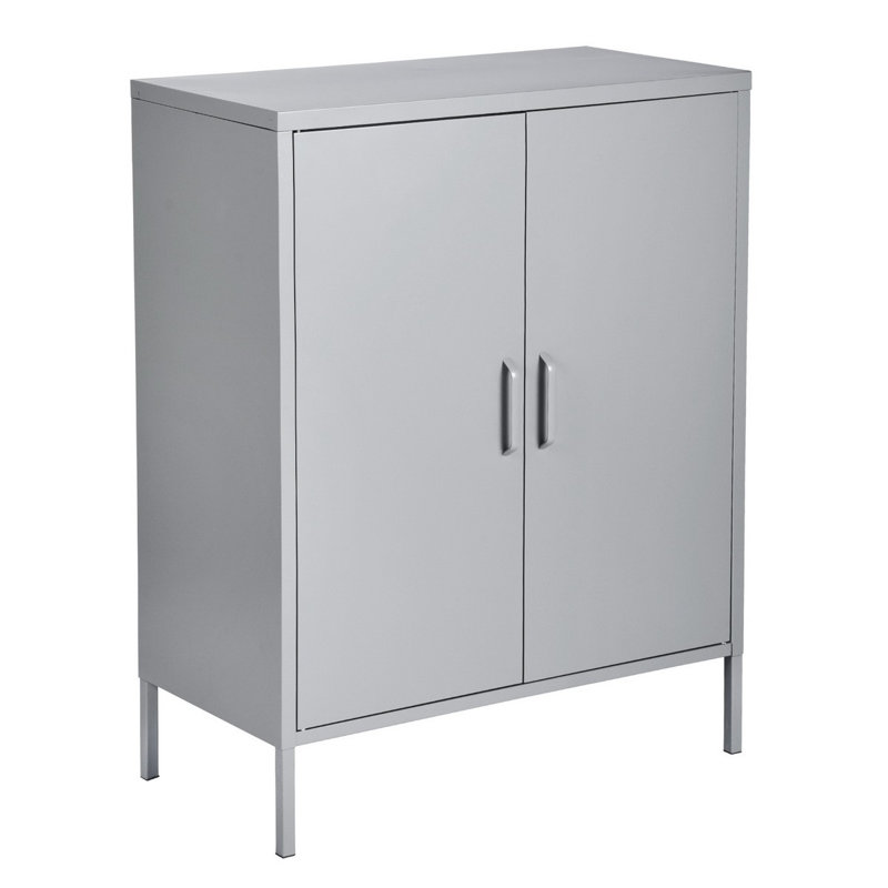 Emmry Steel Rectangle Cabinet Accent Chest