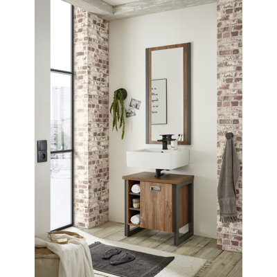 Kennemer Vanity & Mirror Set