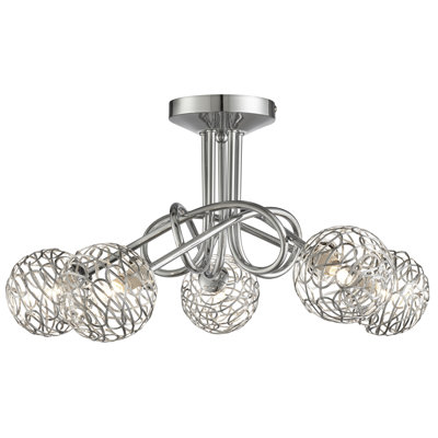 Abyssinia Semi Flush Mount