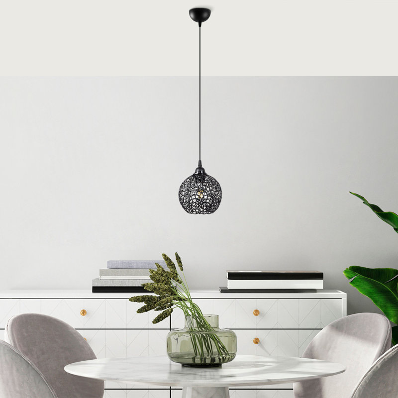 Luminaire suspendu sphère 1 lumière