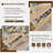 52''W Modern Double Dresser, Wood Chest of 6 Drawers-285159360
