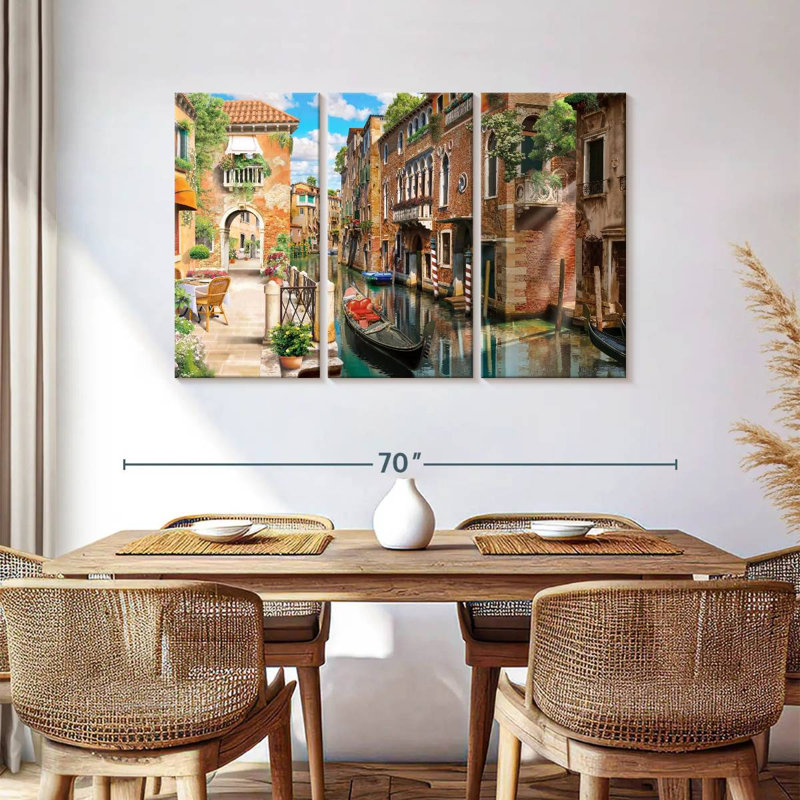 Mehar Venice Canal House, H 36 po x l 57 po