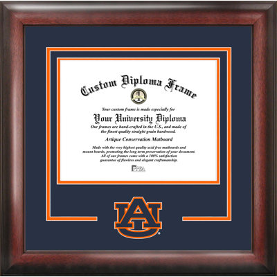NCAA Auburn Tigers Spirit Diploma Frame