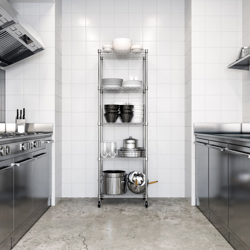 24'' W Steel Shelving Unit