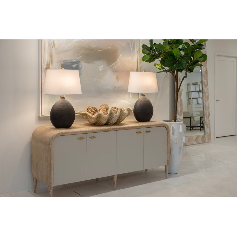 Denali Table Lamp, Dusk Black