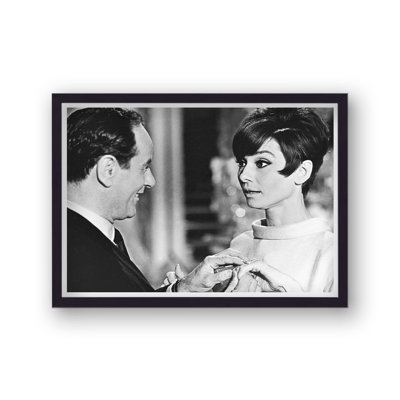 Audrey Hepburn Eli Wallach How To Steal A Million - Single Picture Frame Print