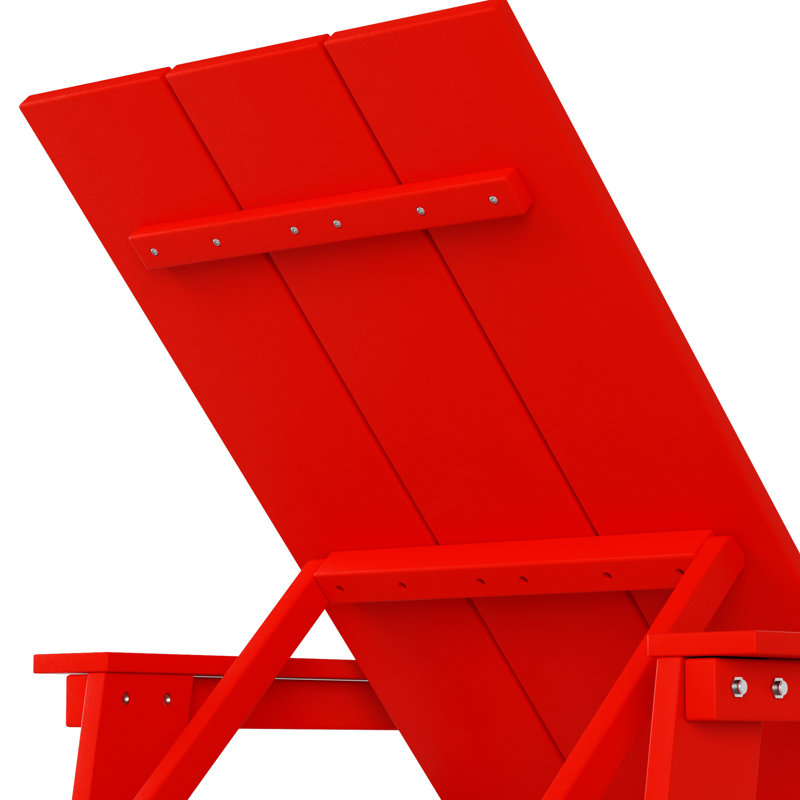 Méridienne inclinable Joubert, Rouge