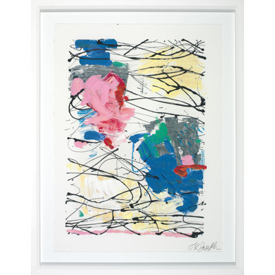 Juno 2 par T.R. Joseph - Peinture encadrée sur papier