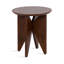 Table d'appoint ronde géométrique