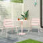 Ensemble bistro Terra Nova - rose clair mat-2020435461