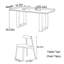 Table de salle à manger moderne de style minimaliste-1962758965