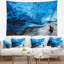 Paysage glacier glacier de l'Islande tapisserie-28496258