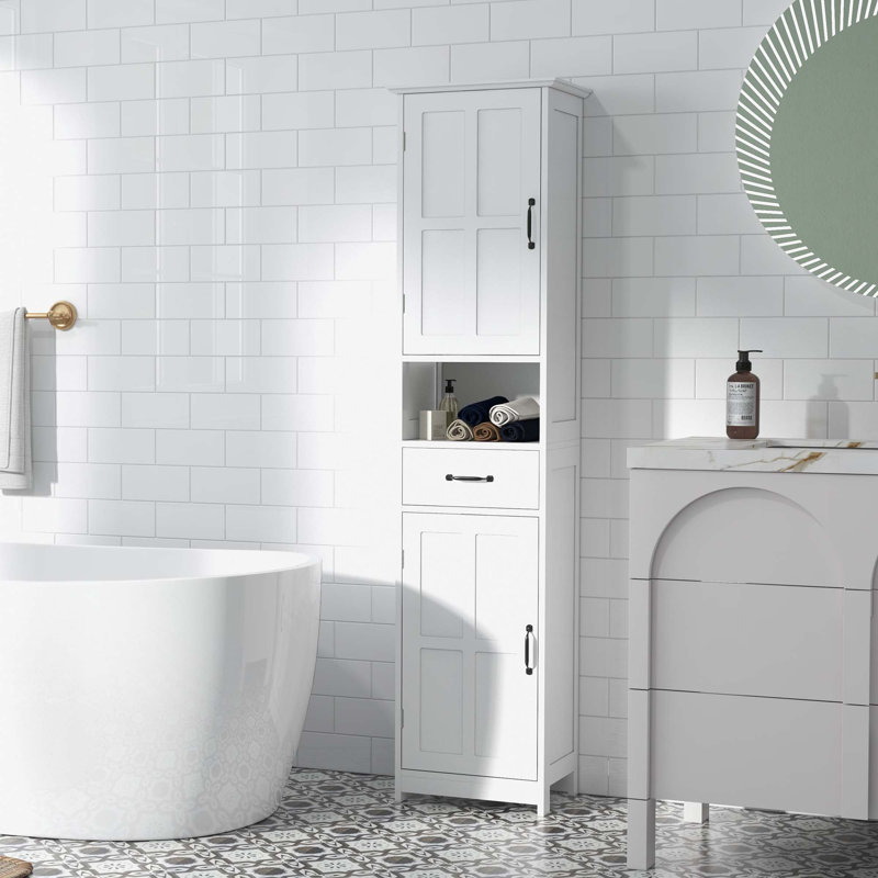Slim Bathroom Storage Cabinet