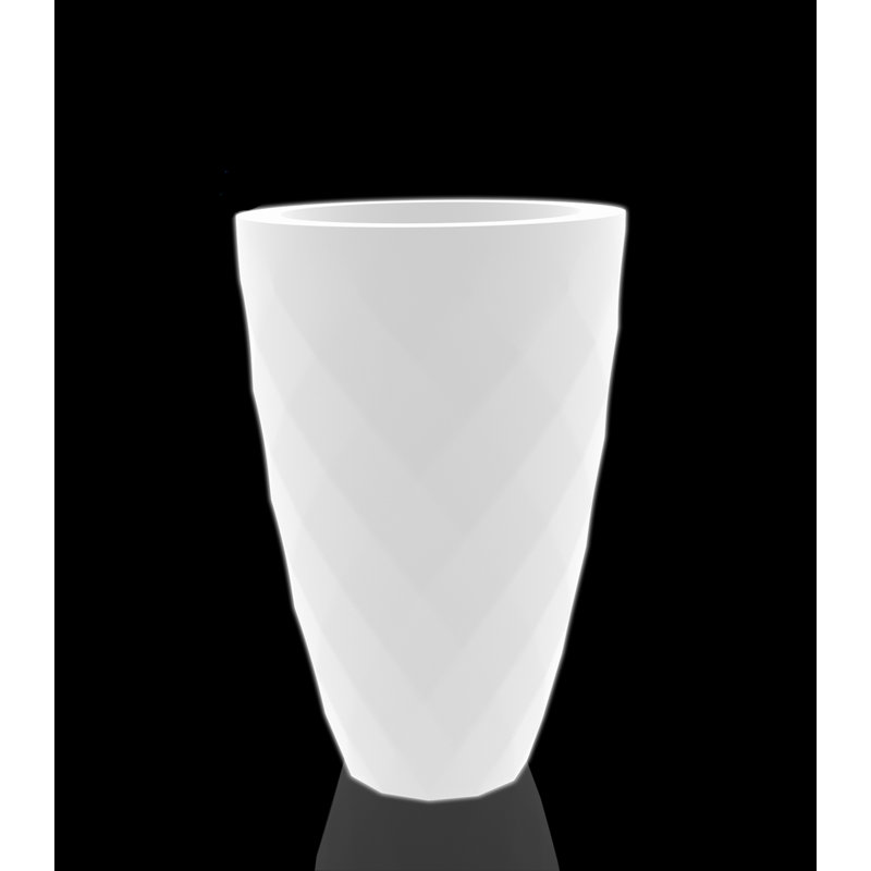 Pot de fleurs en résine Nano, H 4,75 po x l 5,5 po x P 5,5 po