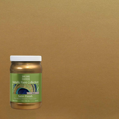 Modern Masters ME289 Qt Brass Metallic Paint-1PK