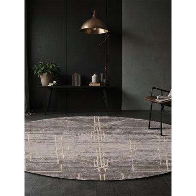 Tapis gris lavable à la machine