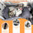 Adjustable Car Dog Seat with Storage Pockets