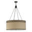 Lustre tambour 6 lumières Cilindro