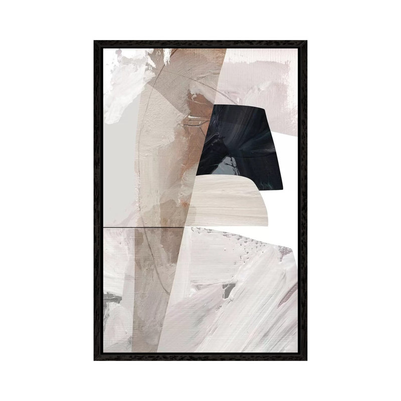 Smooth by Dan Hobday - Print on Canvas, 66.04cm H x 45.72cm W x 3.81cm D, Black Framed
