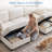 106" Wide Reversible U-Shaped Modern Modular Sectional Sofa With 2 Storage Ottomans, Charging Port, Arm Pillows, Side Pockets-1731675222