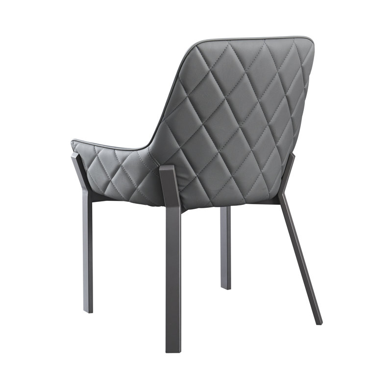 Chaise Mc Venice gris foncé, Gris foncé