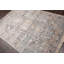 Tapis oriental oriental gris crocheté-57811327
