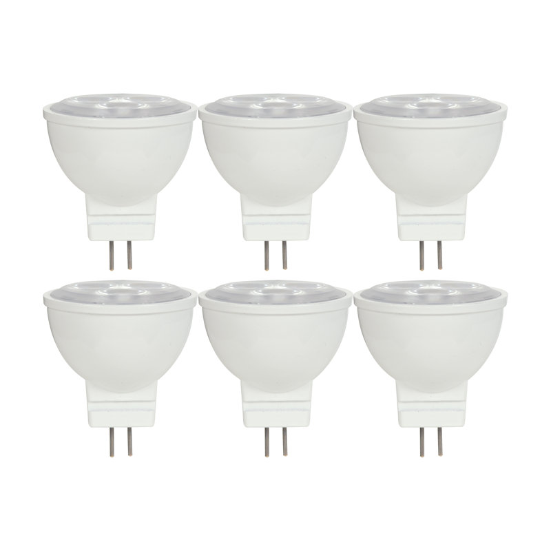 3 watts (équivalent à 20 watts), DEL MR11, ampoule à intensité variable, culot GU4 / à deux broches, 5000 K