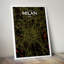 Milan City Map - No Frame Print-2057323861