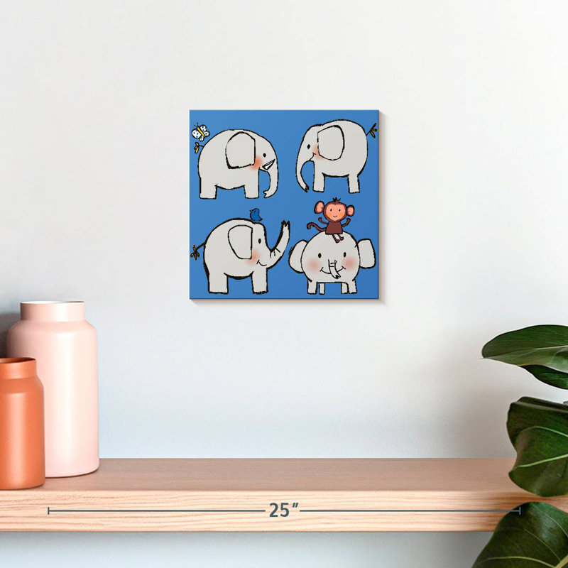 Ellie et ses amis, H 10 po x l 10 po